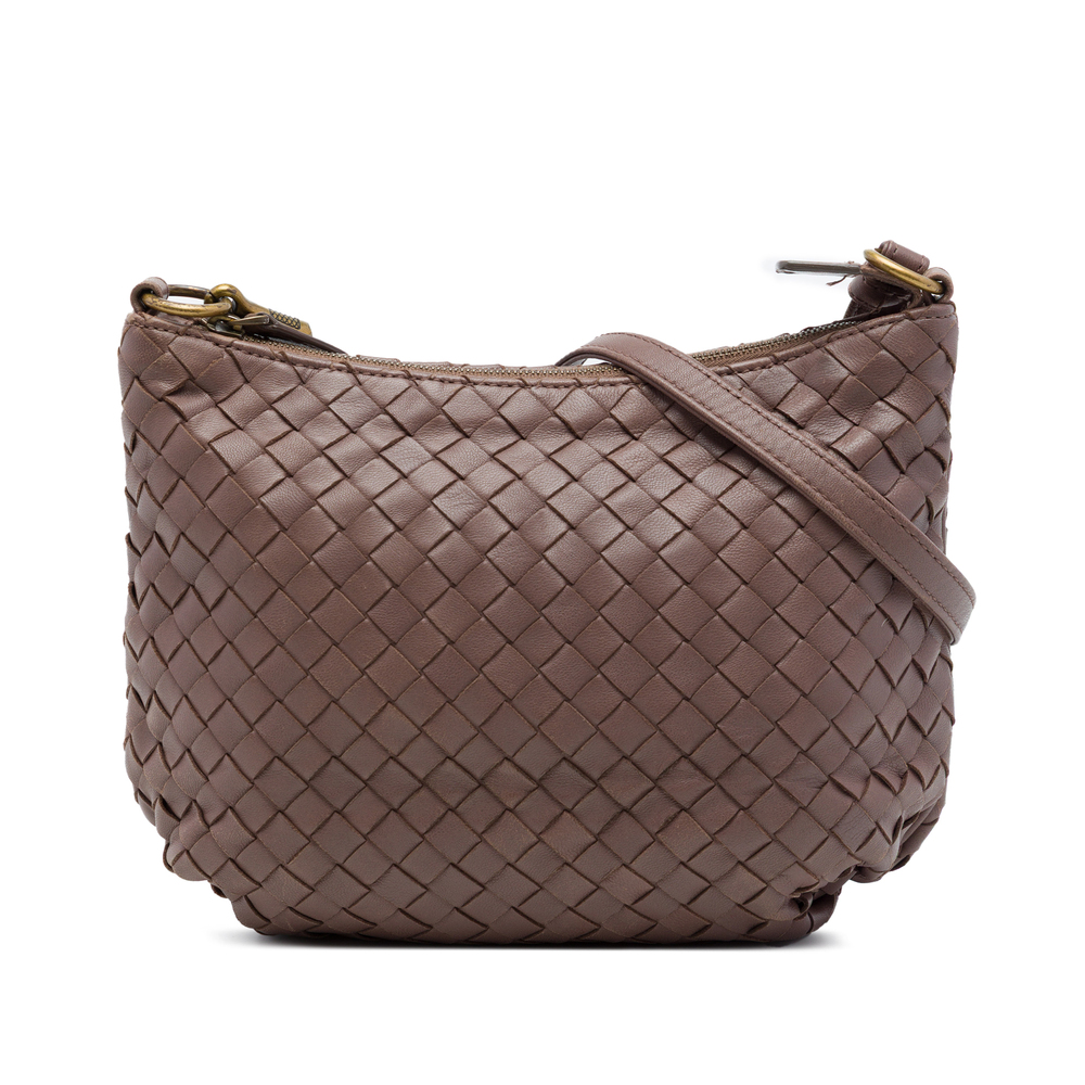 Pre-Loved Bottega Veneta Nappa Intrecciato Crossbody